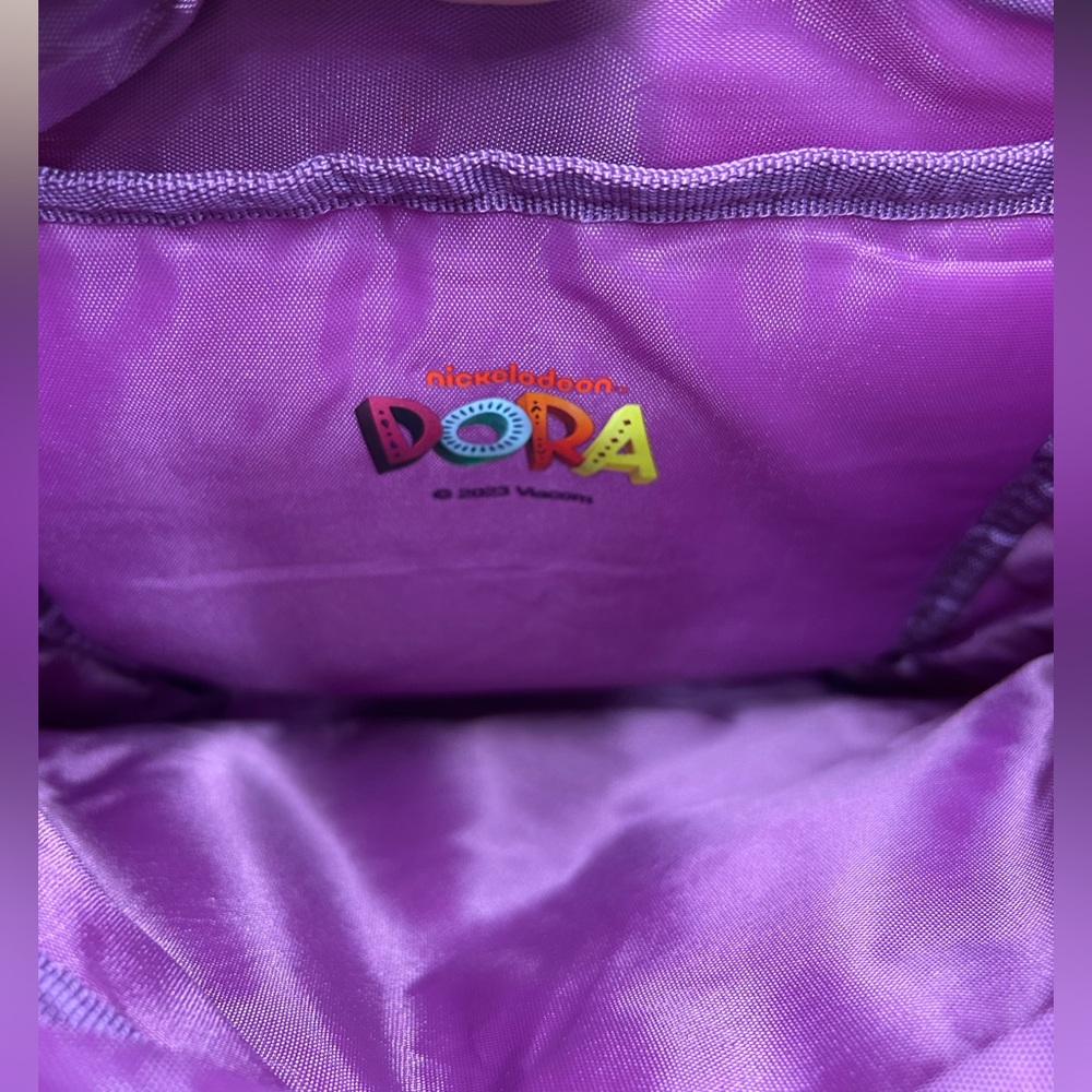 New Nickelodeon Dora the Explorer Purple Backpack - Picture 6 of 8